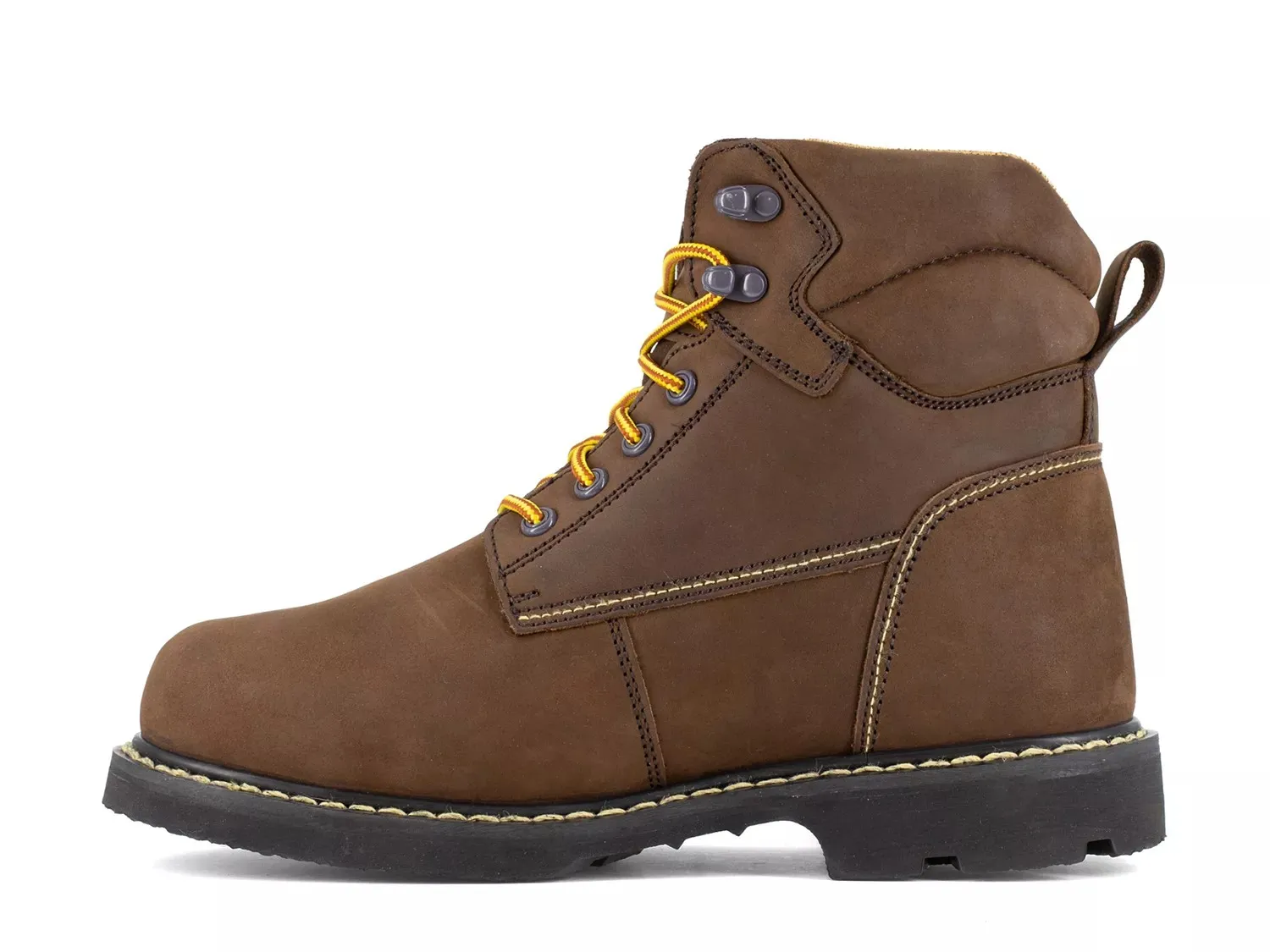 Рабочие ботинки Iron Age Groundbreaker со стальным носком, темно-коричневые — фото 3