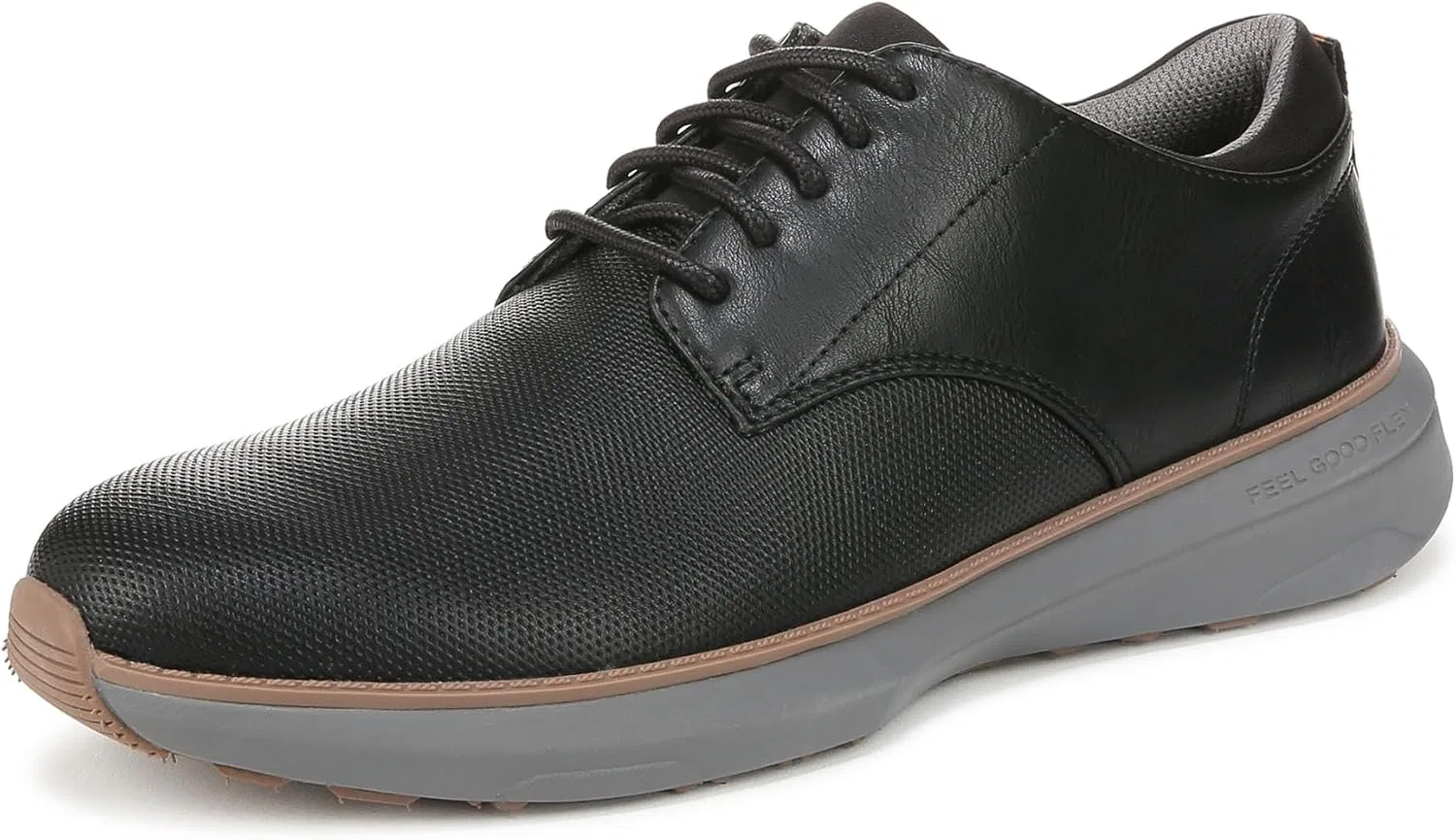 Dr.Scholl's SHOES Мужские оксфорды Dr. Scholl's Jake, гладкий черный, размер 45 EU