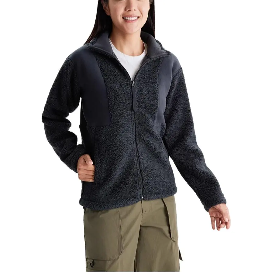 

Columbia Повседневное пальто на улицу с бархатистой текстурой, Black Gray