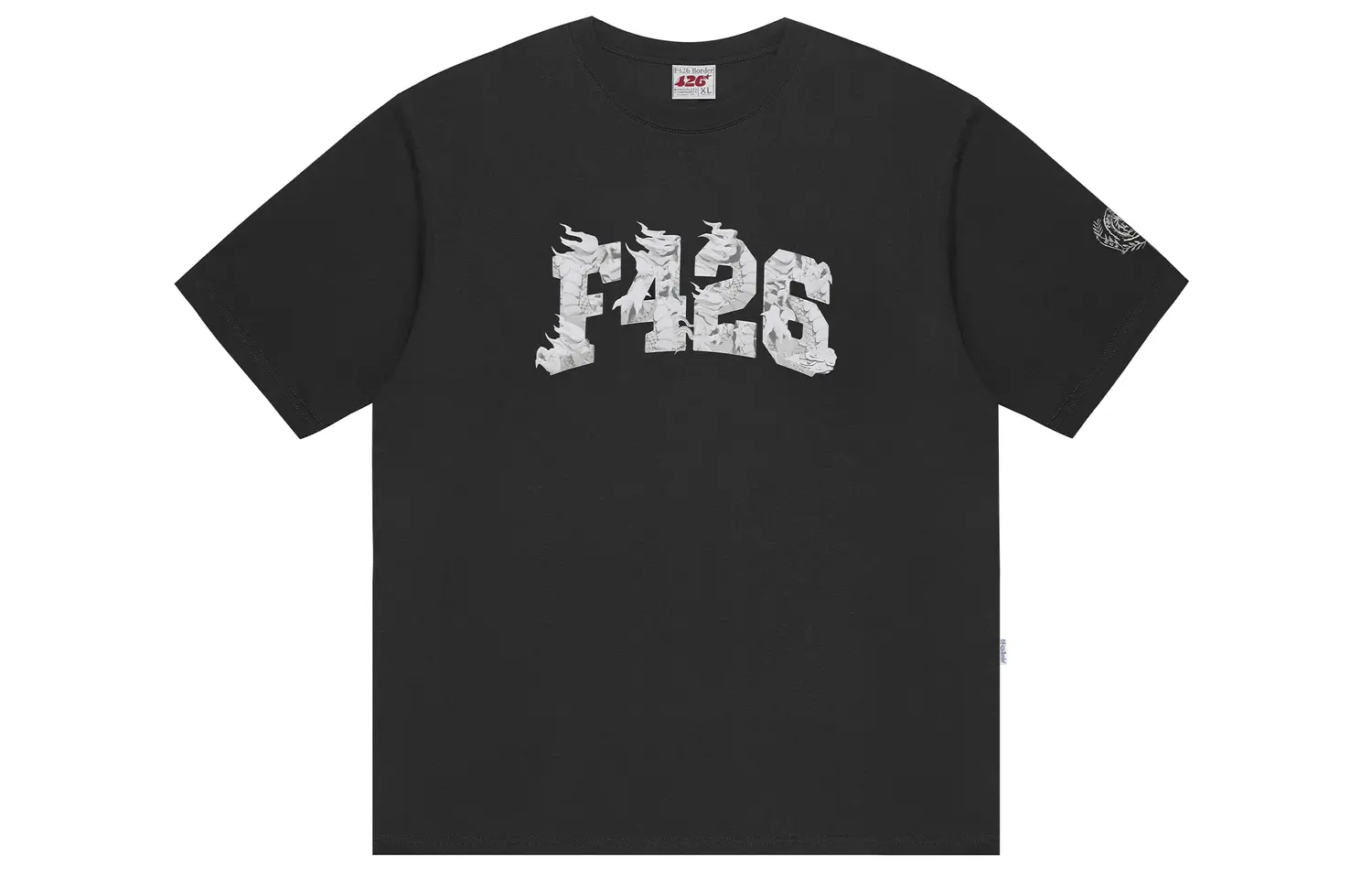 

Футболка унисекс F426, черный