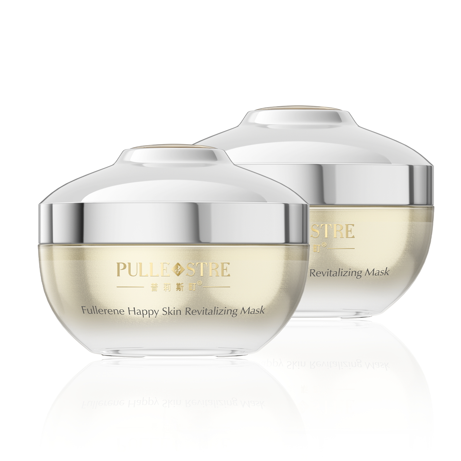 

Маска для лица fullerene radiance revival happiness увлажняющая, стабилизирующая, осветляющая 50g PULLE STRE