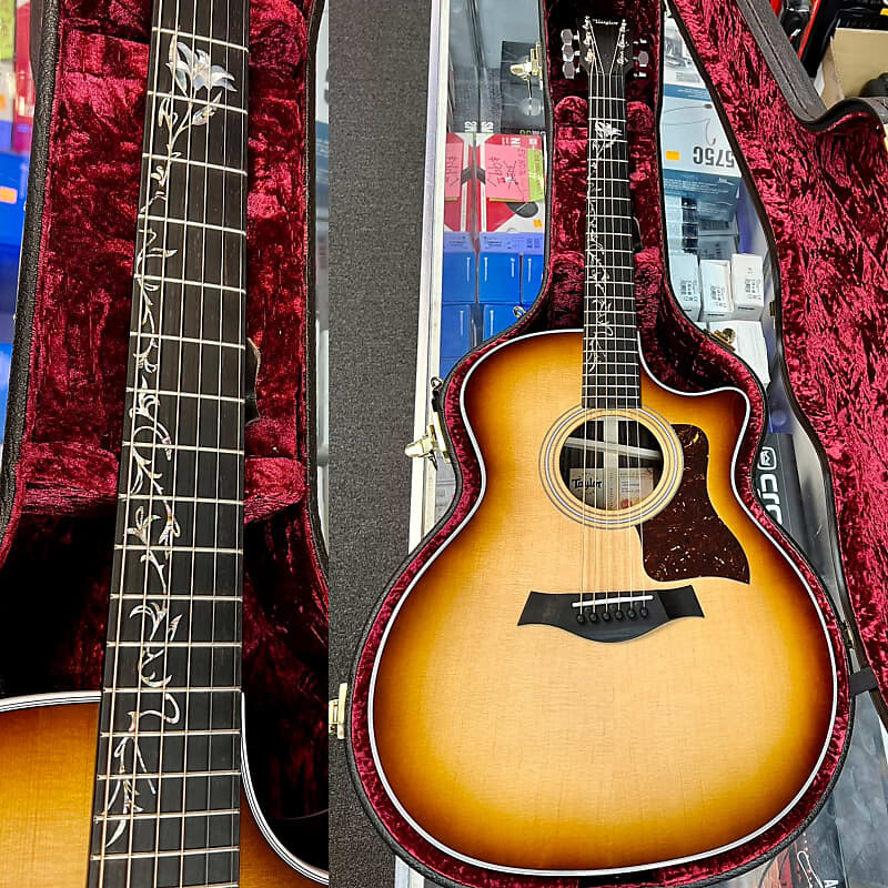 

Акустическая гитара Taylor Limited 414ce-R LTD Lily Vine Inlay Rosewood Back and Sides - Shaded Edge Burst