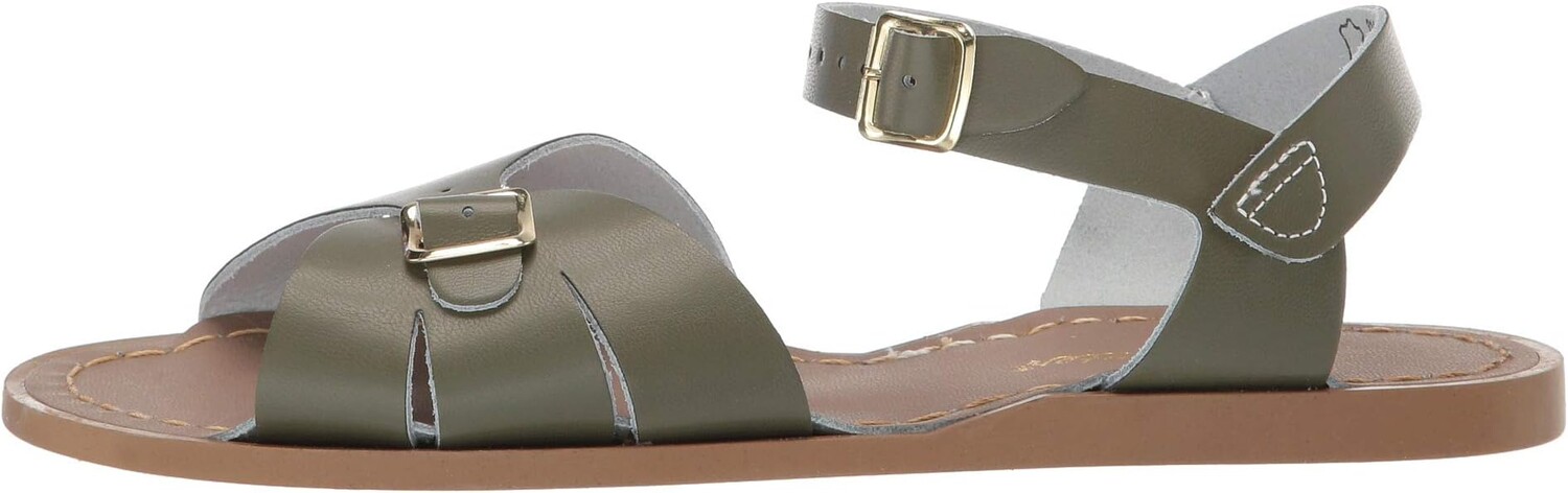 Сандалии на плоской подошве Classic Salt Water Sandal by Hoy Shoes, цвет Olive — фото 4