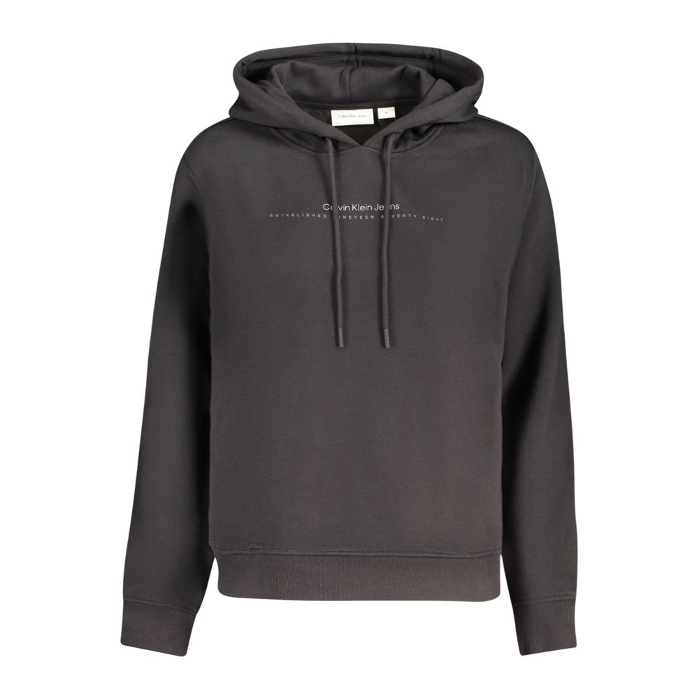 

Черный хлопковый женский свитер Calvin Klein