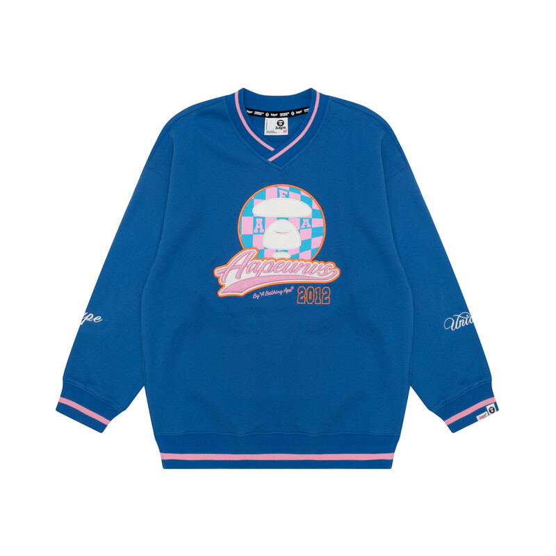 

Свитшот женский синий BLX Aape