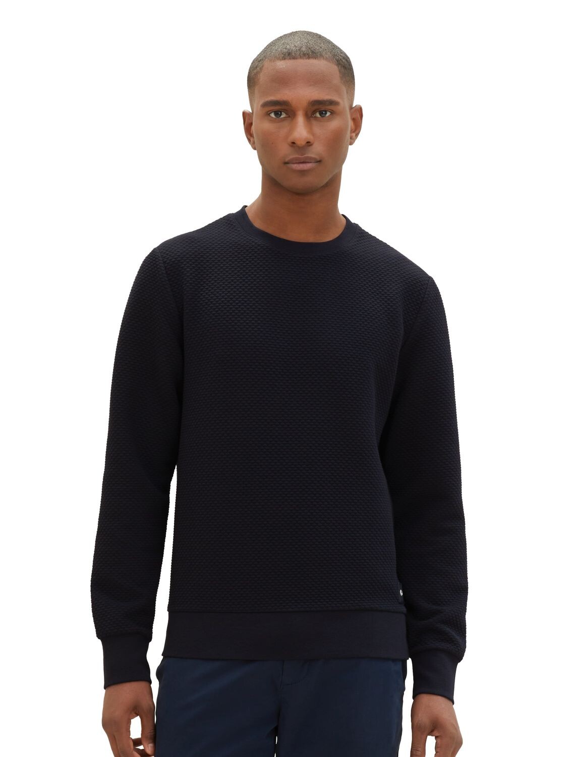 

Толстовка Tom Tailor QUILTED SWEAT, синий