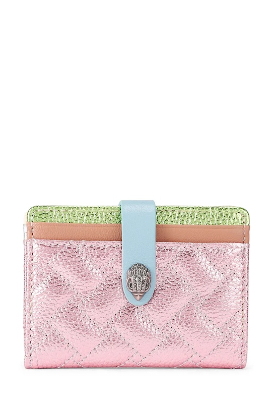 

Кожаный футляр для карт Kurt Geiger London, розовый