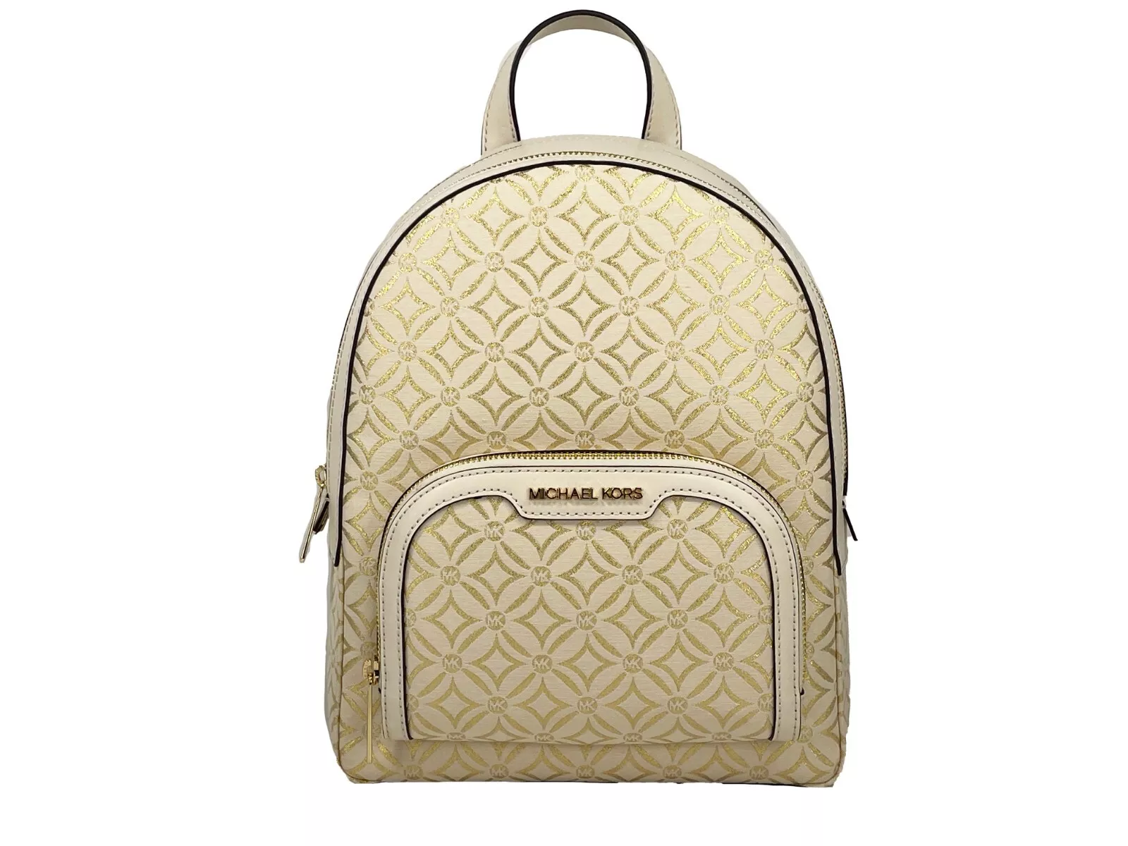 

Рюкзак Jaycee Medium с карманом на молнии, кремово-золотой Michael Kors