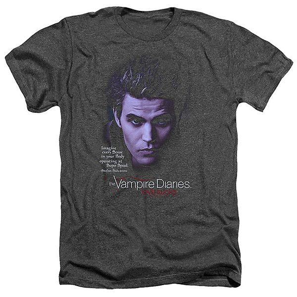 

Футболка Vampire diaries sense your body adult heather Licensed Character