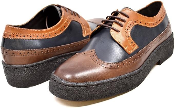 

Туфли British Collection Wingtip Low Cut, коричневый/темно-синий