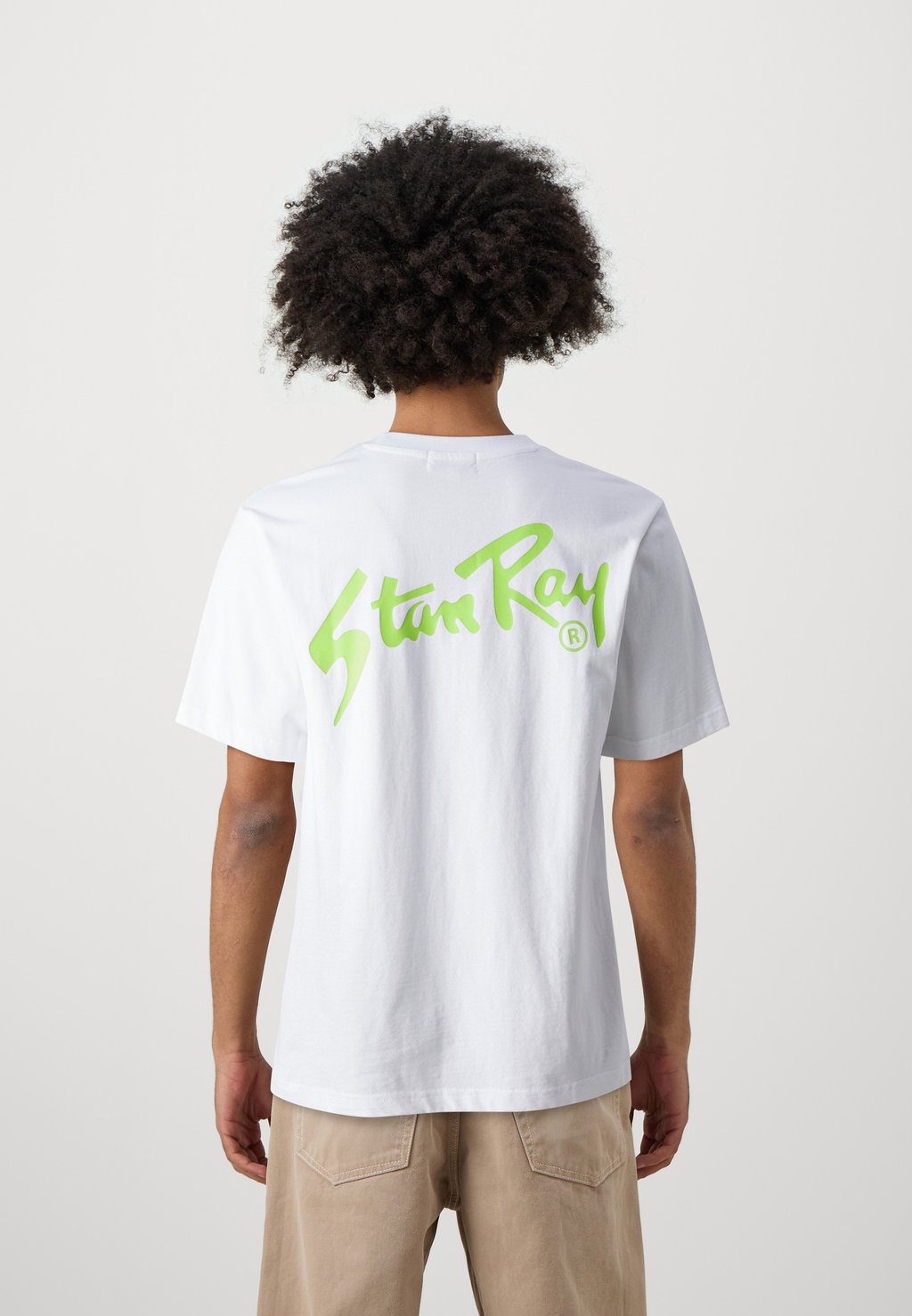 

Футболка с принтом TEE UNISEX Stan Ray, белый