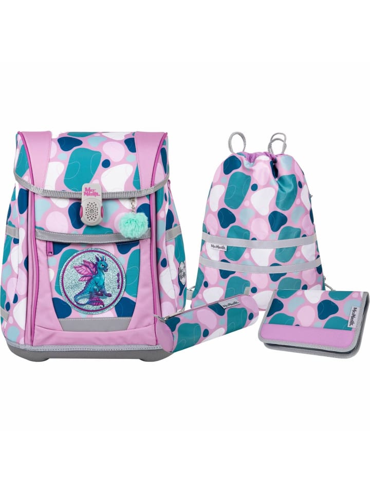 

McNeill Набор школьных сумок TENERO из 5 предметов, цвет BARBA, розовый