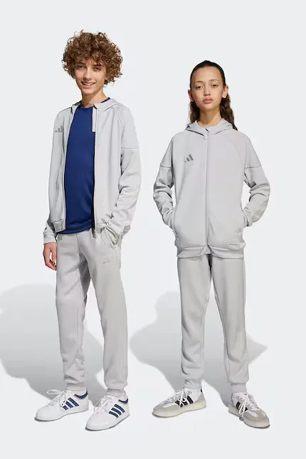 Спортивные штаны из эластичного трикотажа Adidas Performance, серый