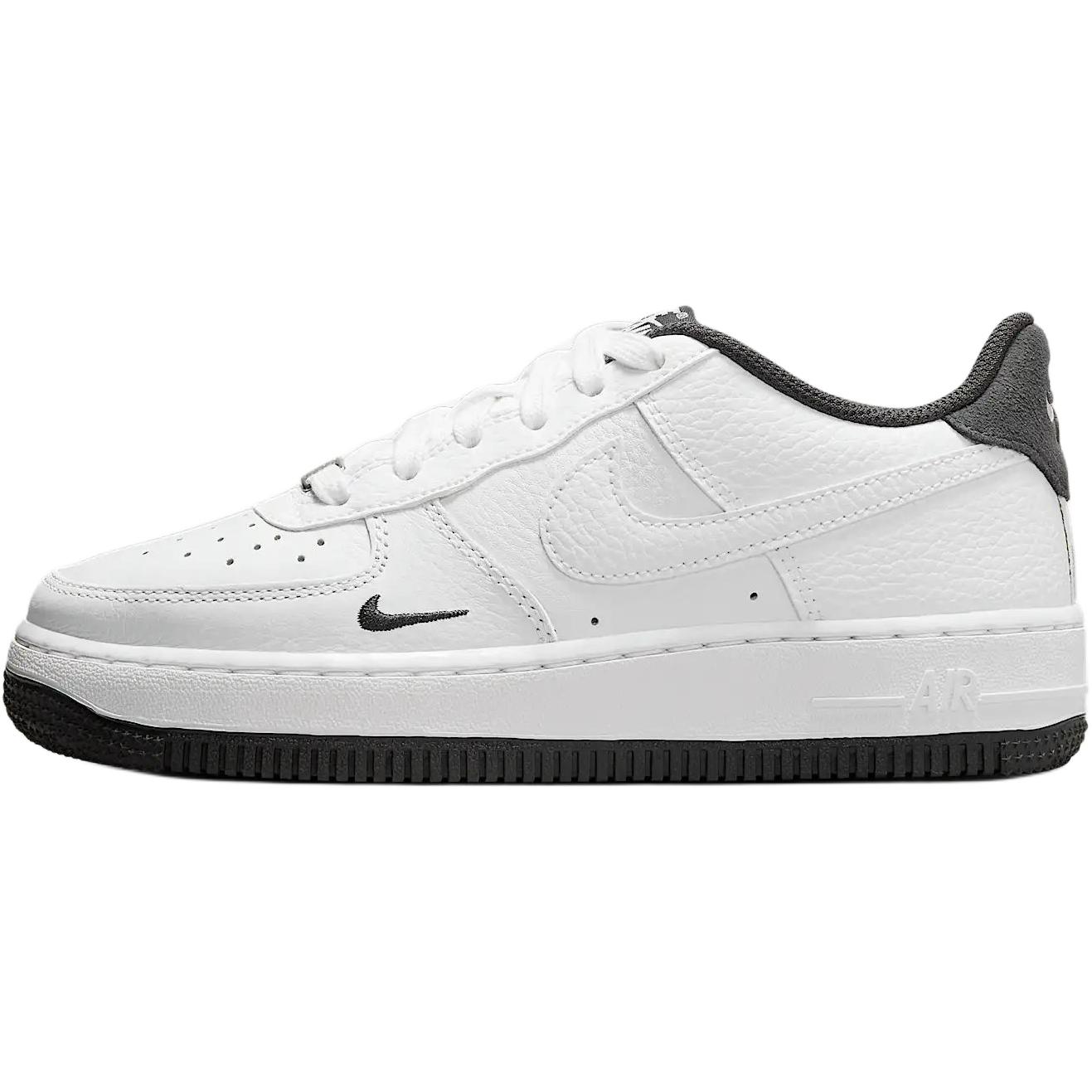 

Кроссовки для скейтбординга Air Force 1 Lv8 Slip Resistant Abrasion Resistant низкие детские белый/черный Nike, белый/черный