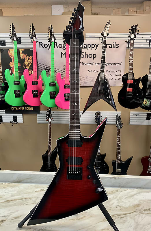 

Электрогитара Dean Zero Select Evertune Fluence Black Cherry Burst