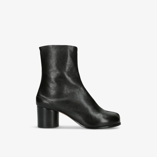 

Ботильоны Tabi из кожи на каблуке Maison Margiela, черный