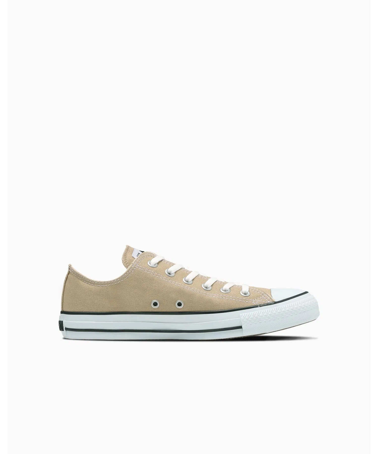 Унисекс кеды из канваса CONVERSE ALL STAR COLORS OX бежевые — фото 3
