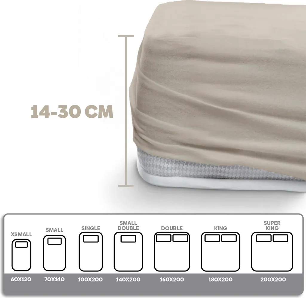 

Простыня Eve Textile GmbH, бежевый