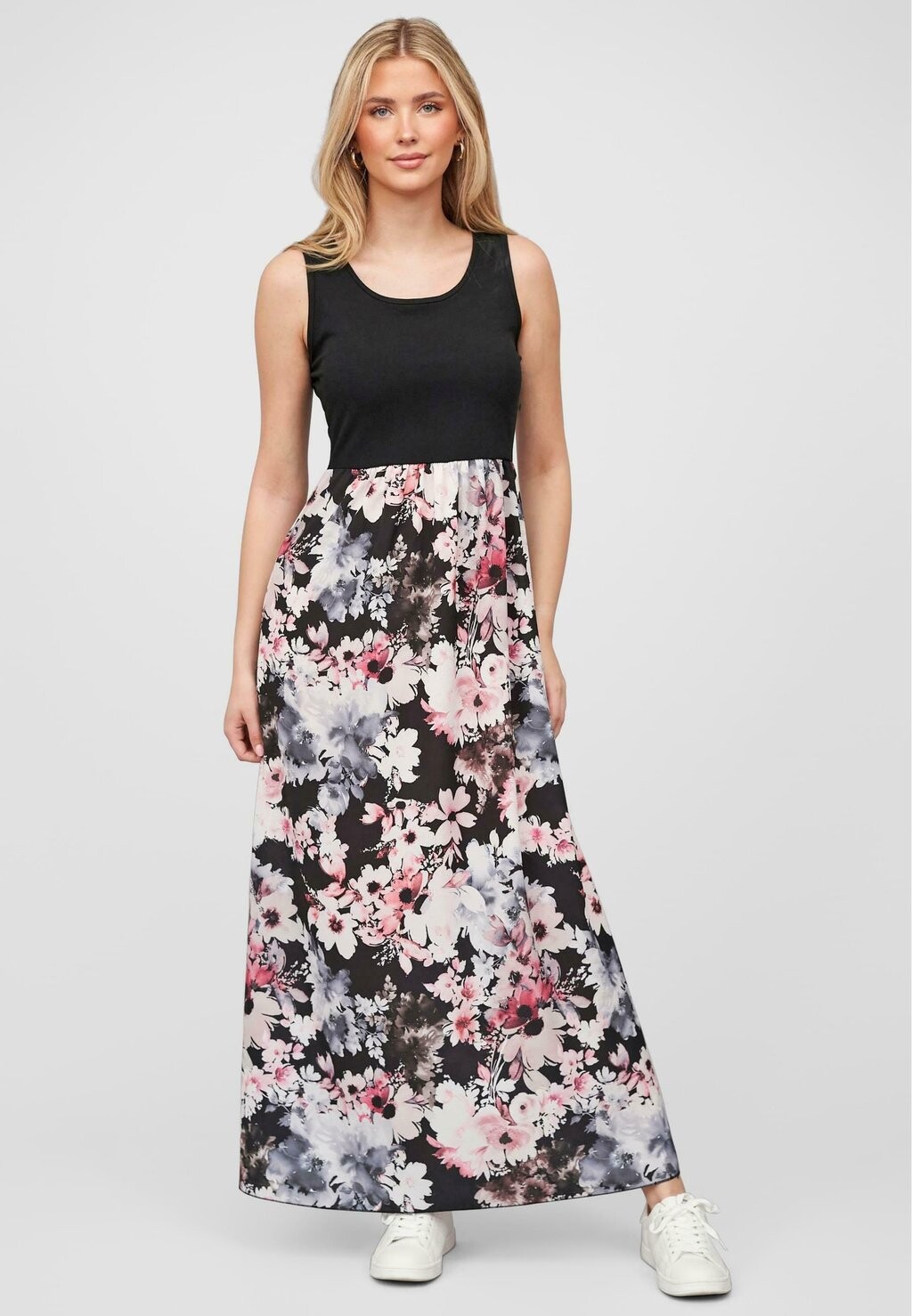 

Платье макси BLUMEN MUSTER Cloud 5ive, черный