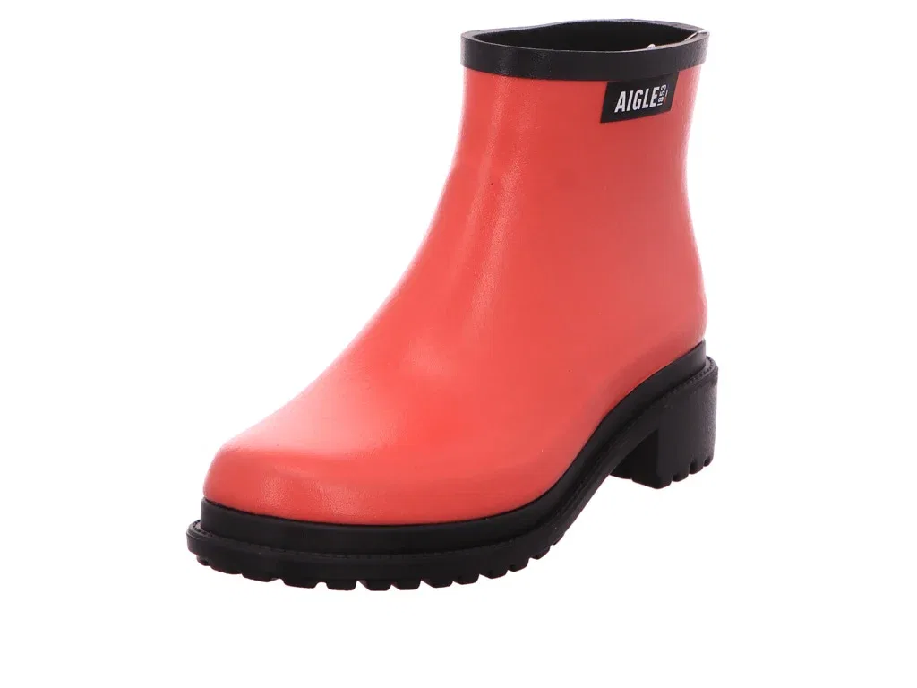 Резиновые сапоги, AIGLE, бордовый