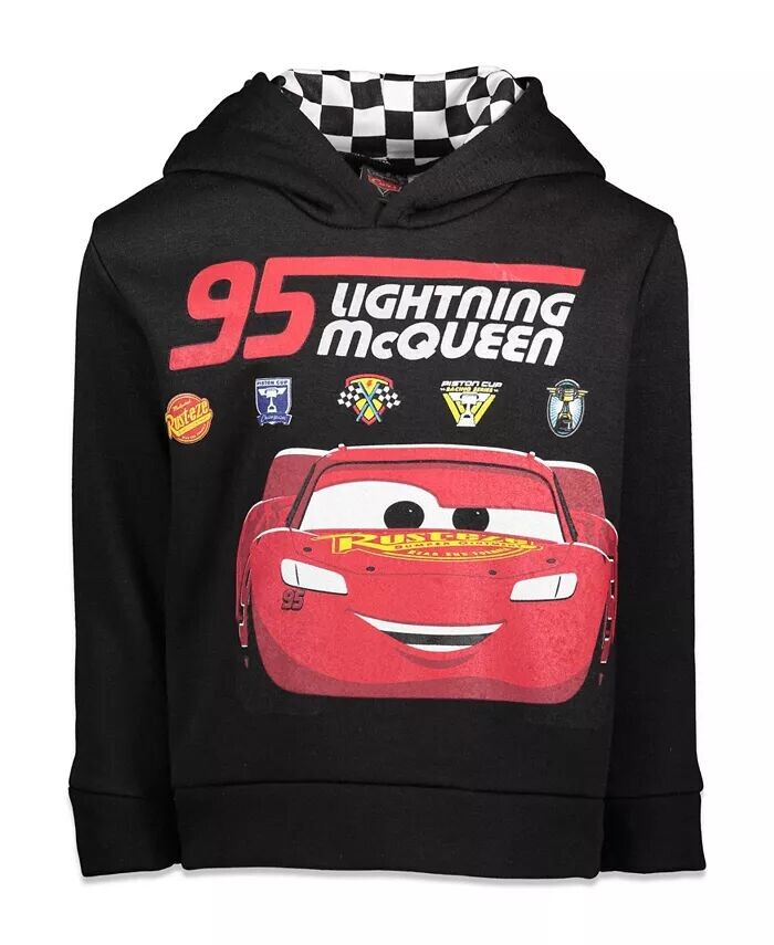 

Толстовка Pixar Cars Lightning Mc Queen для маленьких мальчиков Disney, черный