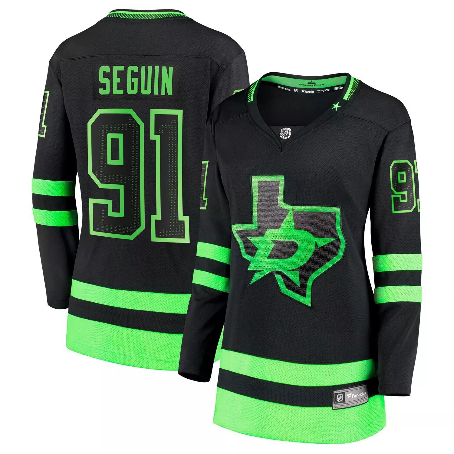 

Женская черная футболка Fanatics с логотипом Tyler Seguin Dallas Stars 2020/21, альтернативная футболка отколовшегося премьер-министра Fanatics, Черный, Женская черная футболка Fanatics с логотипом Tyler Seguin Dallas Stars 2020/21, альтернативная футболк