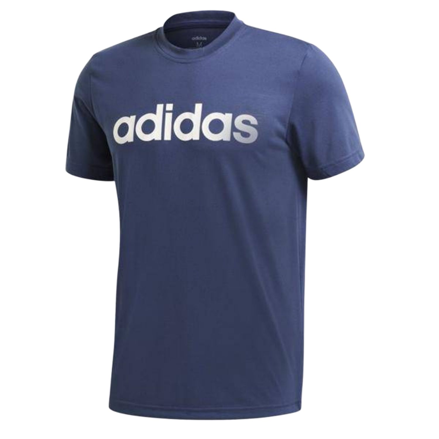 

Adidas Мужская футболка с технологичным дизайном, цвет индиго/белый