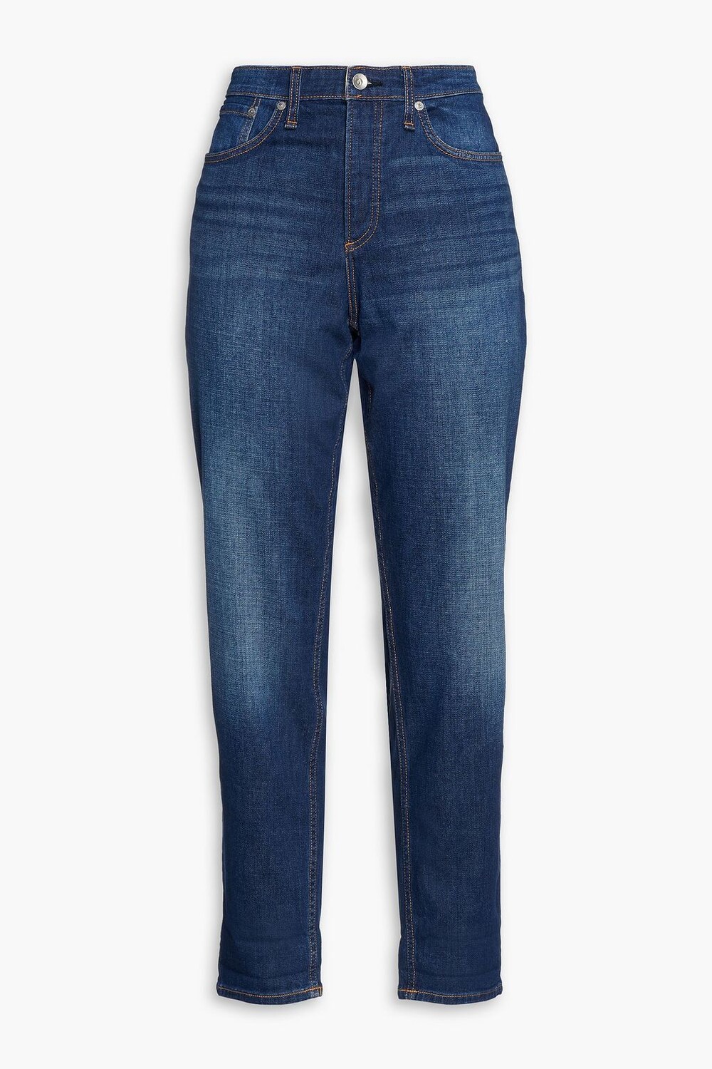 

Джинсы-бойфренды Rosa с выцветшим эффектом RAG & BONE, синий