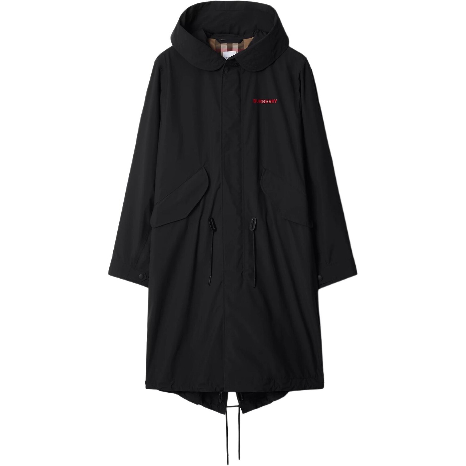 

Пальто мужское черный Burberry