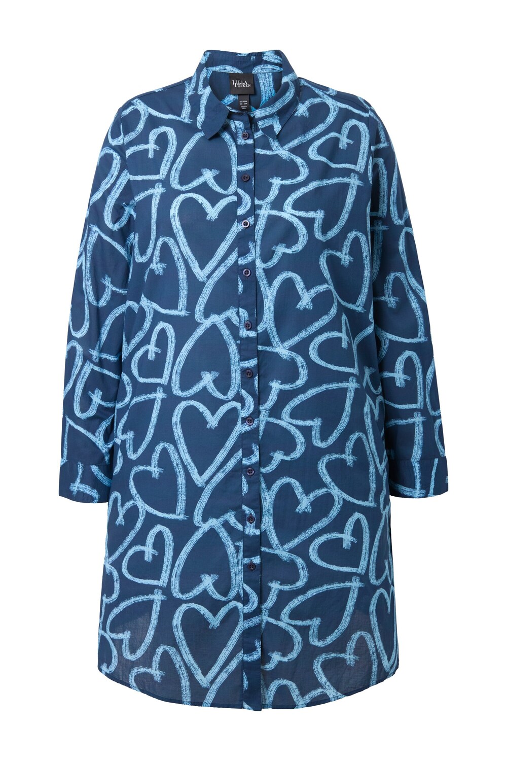 

Ulla Popken Блузка в цвете Azure, Dark Blue