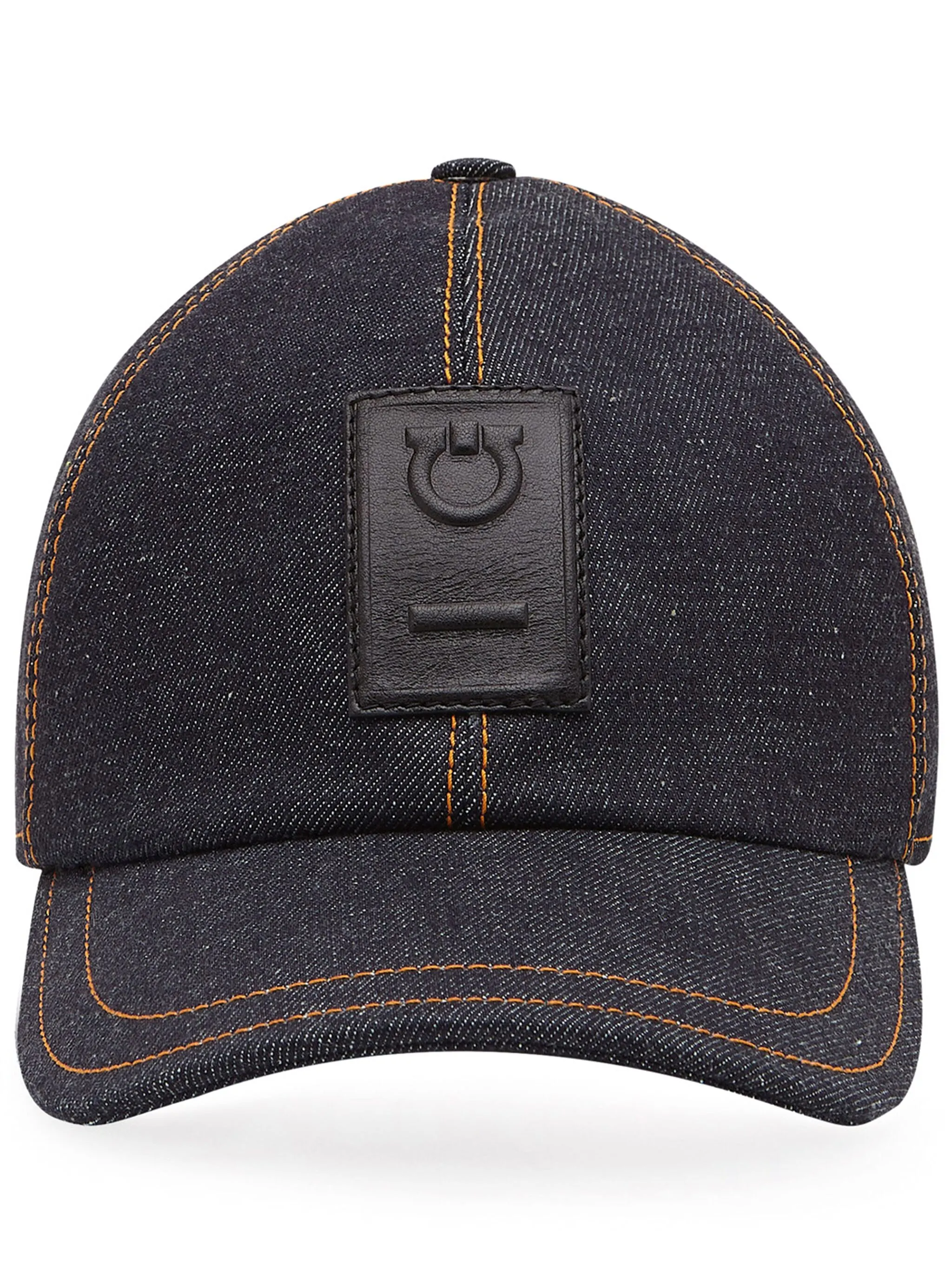 

Бейсболка с нашивкой Gancini Ferragamo, синий