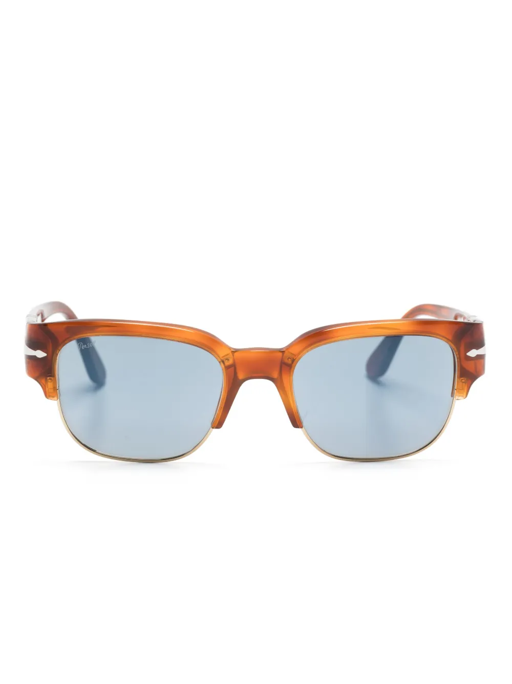 

Солнцезащитные очки черепаховой расцветки Persol, коричневый