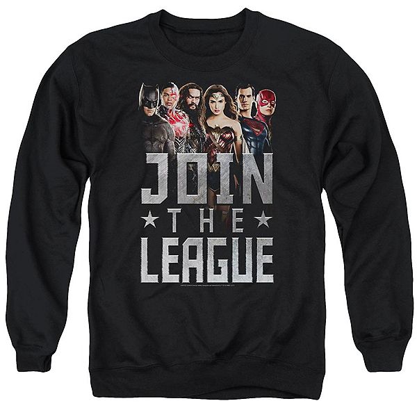 

Толстовка adult crewneck justice league movie join the league Licensed Character
