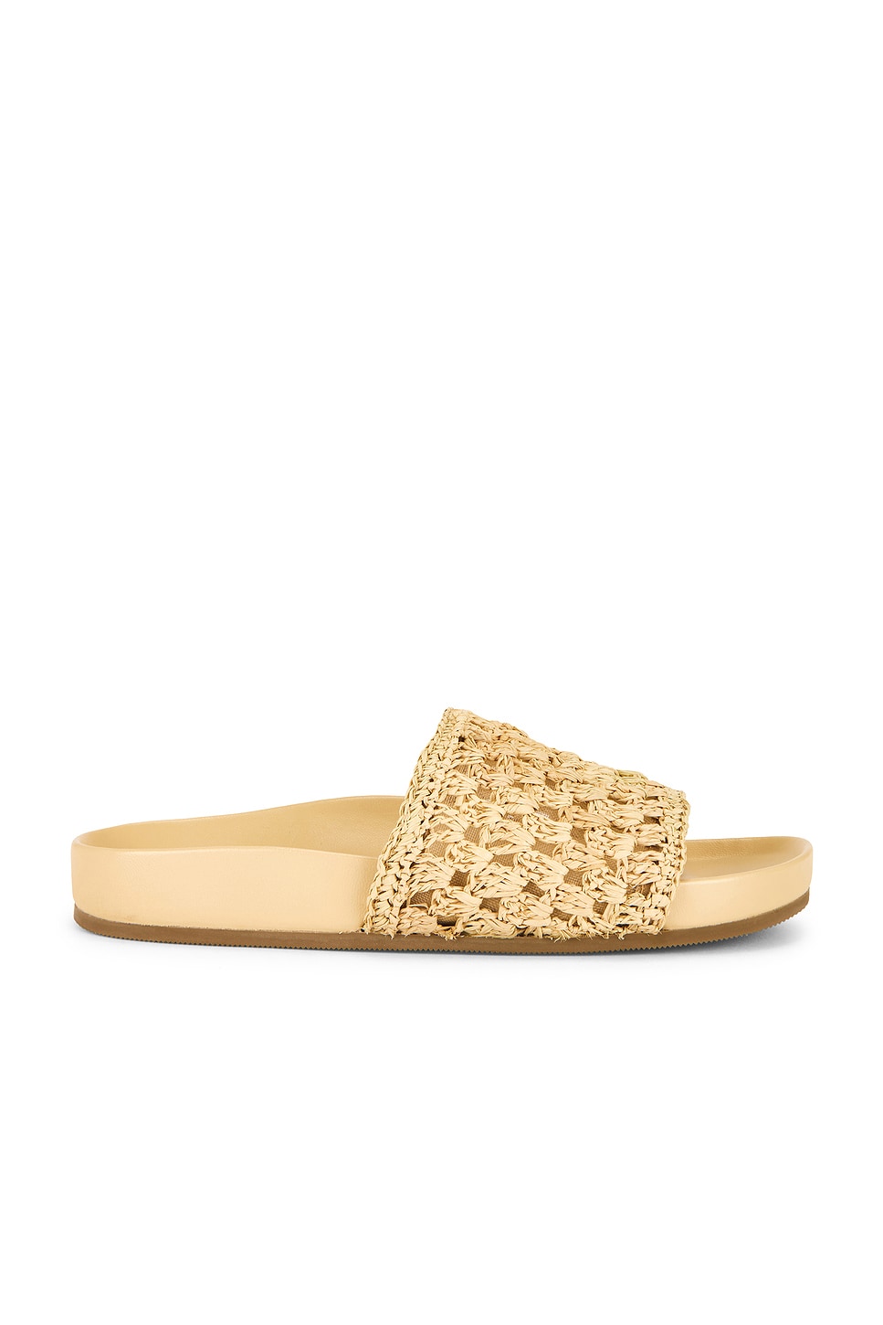 Сандалии Henri Loeffler Randall, natural crochet straw