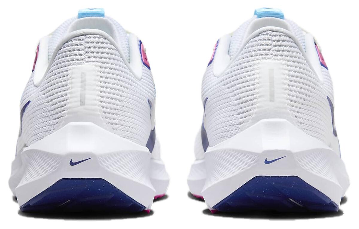 Кроссовки Nike Air Zoom Pegasus 40 мужские, Белый/Синий — фото 4