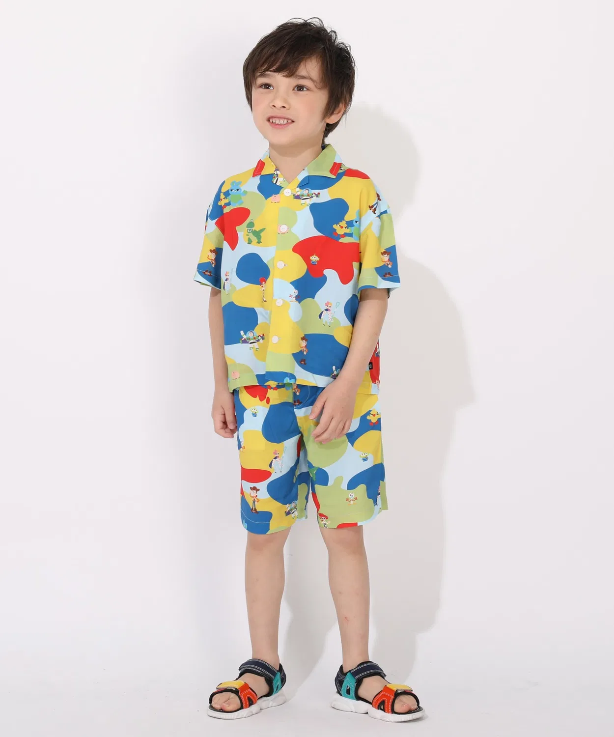 Комплект из рубашки и шорт Disney Toy Story POP Shirt Set Up, BABYDOLL, светло-голубой — фото 4