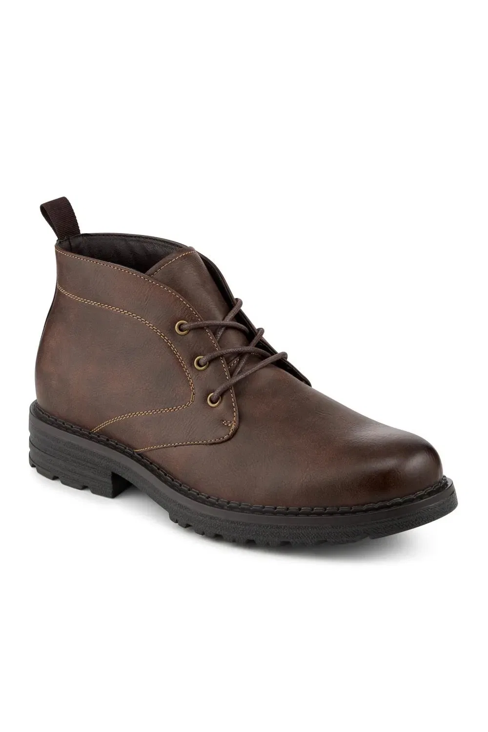 Ботинки Chukka на шнуровке с каблуком Pavers, коричневый