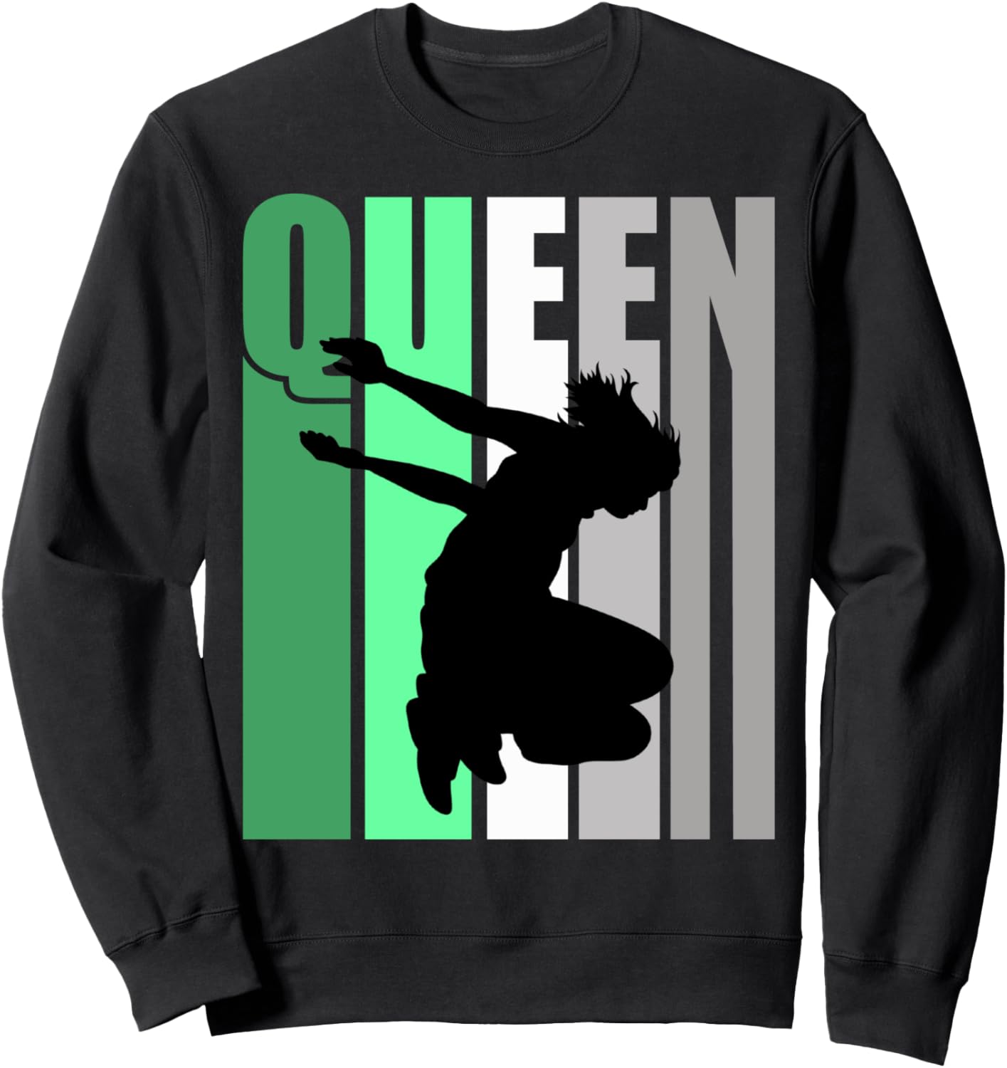 

Девочки, зеленая ретро-толстовка в стиле «Королева паркура и скалолазания», на день рождения Lush Parkour