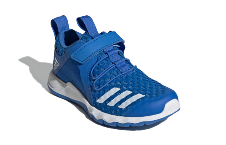 Кроссовки Rapida Kids с низким верхом, белые/королевские/зеленые Adidas — фото 3