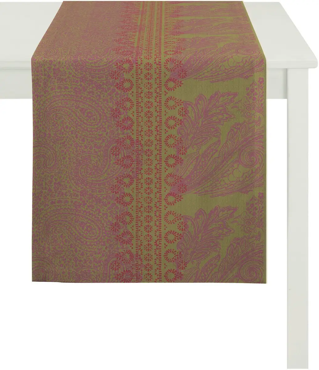 

APELT дорожка для стола "7908 Paisley", (1 шт.) 48х140 см, цвет beere/grün