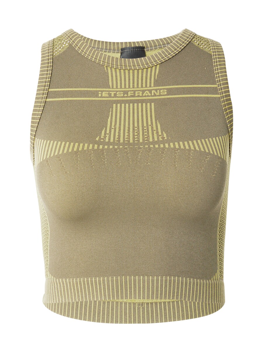 

Вязаный топ iets frans Knitted Top, цвет olive/kiwi