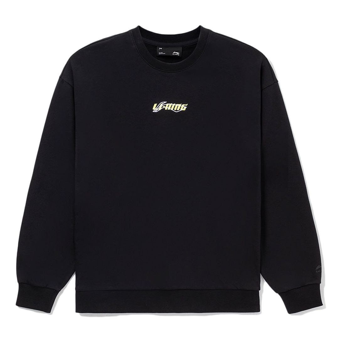 

Спортивная толстовка Li-Ning Small Logo Sweatshirt 'Black' AWDS587-1, черный