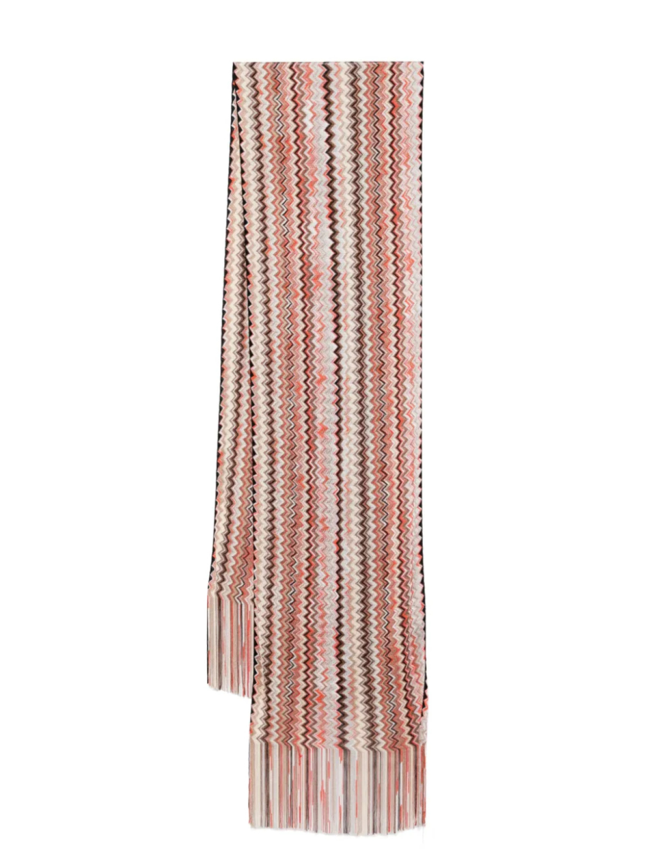 

Шарф Missoni с узором «зигзаг», оранжевый