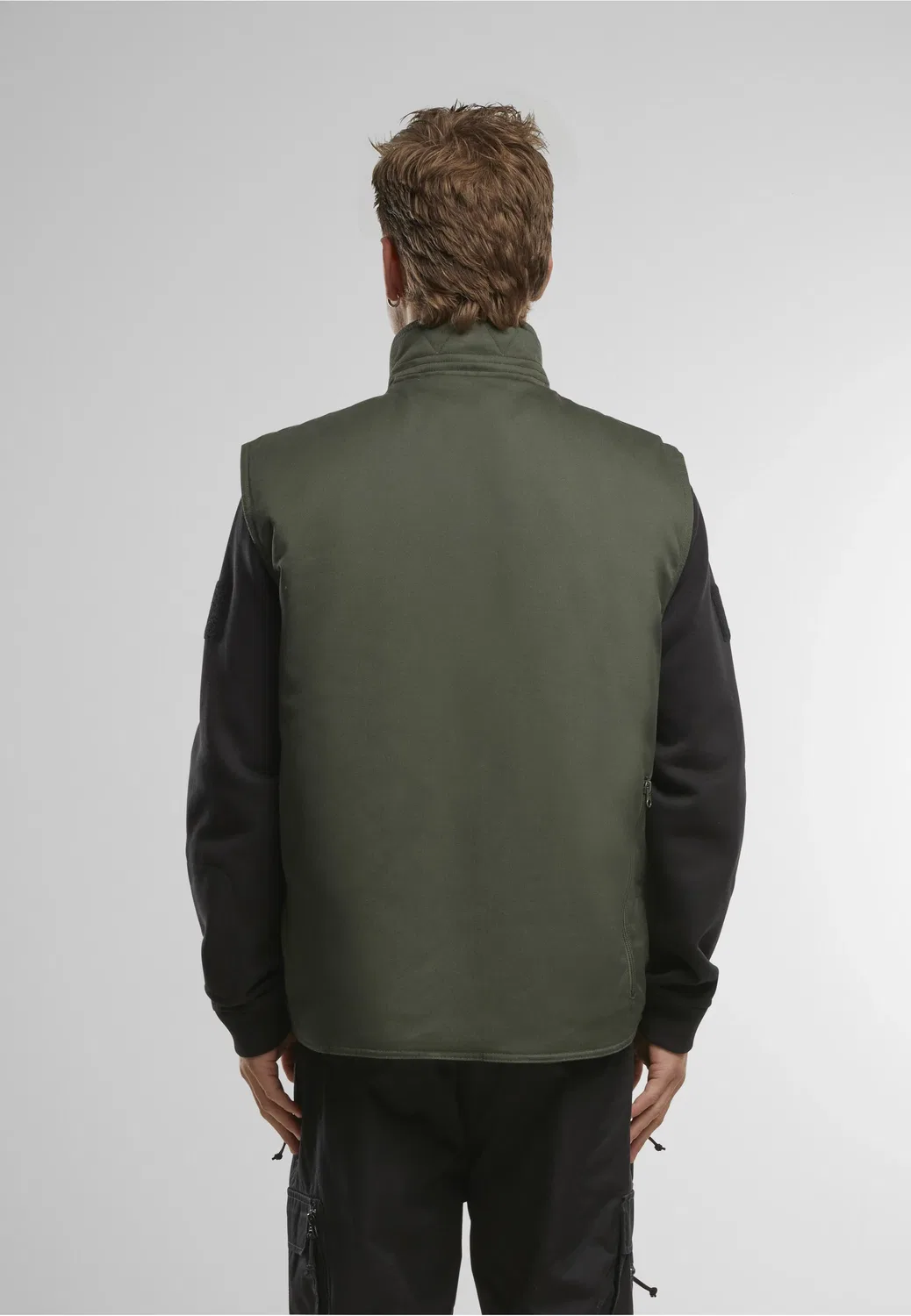 Жилет urban regular fit, Brandit, оливковый — фото 4