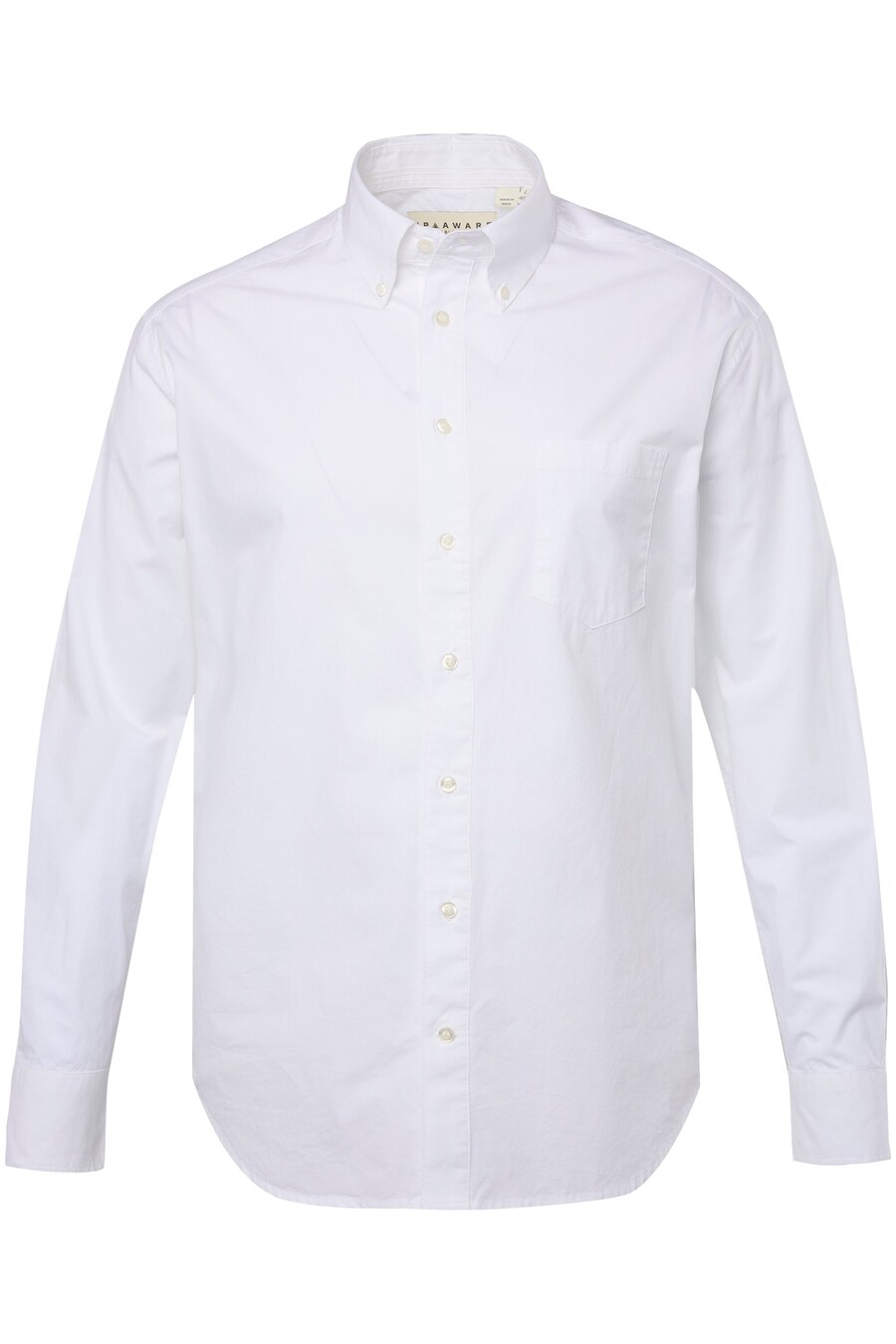 

Рубашка на пуговицах классического кроя JP1880, White