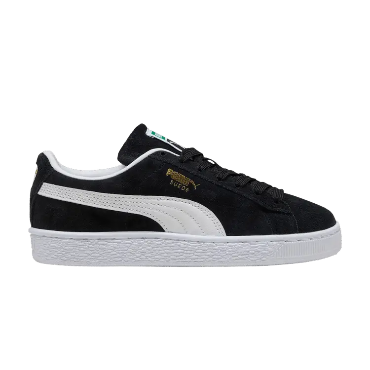 

Кроссовки Suede Classic Big Kid 'Black White', черный