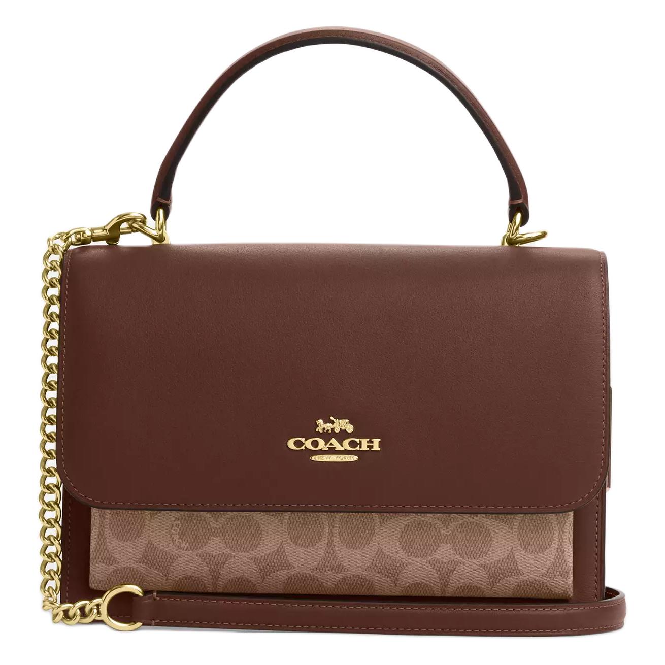 

COACH Клатч из текстурированного полотна