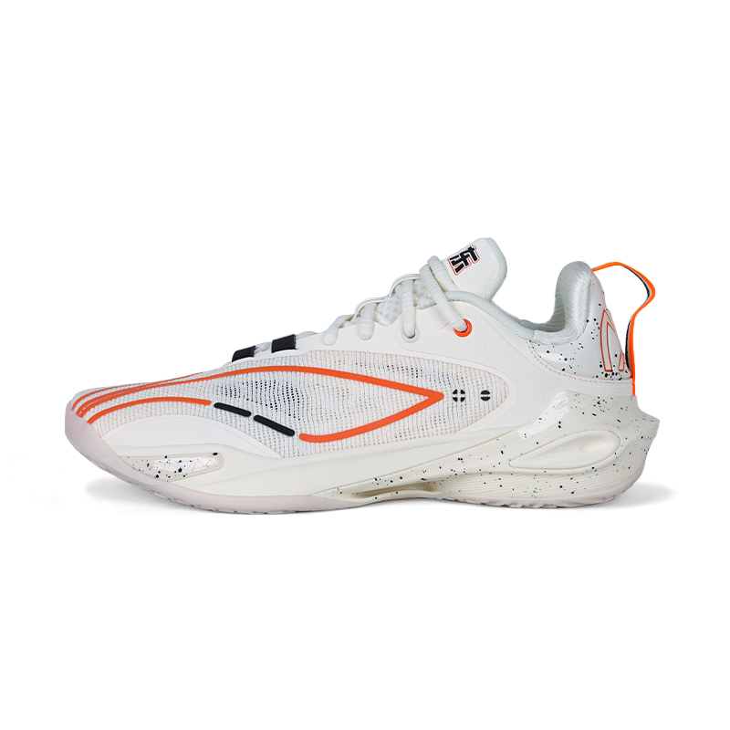 

Баскетбольные кроссовки Flash Strike 11 Rebound Low, мужские, цвет экрю, версия PE LINING, Ecru/Oranges