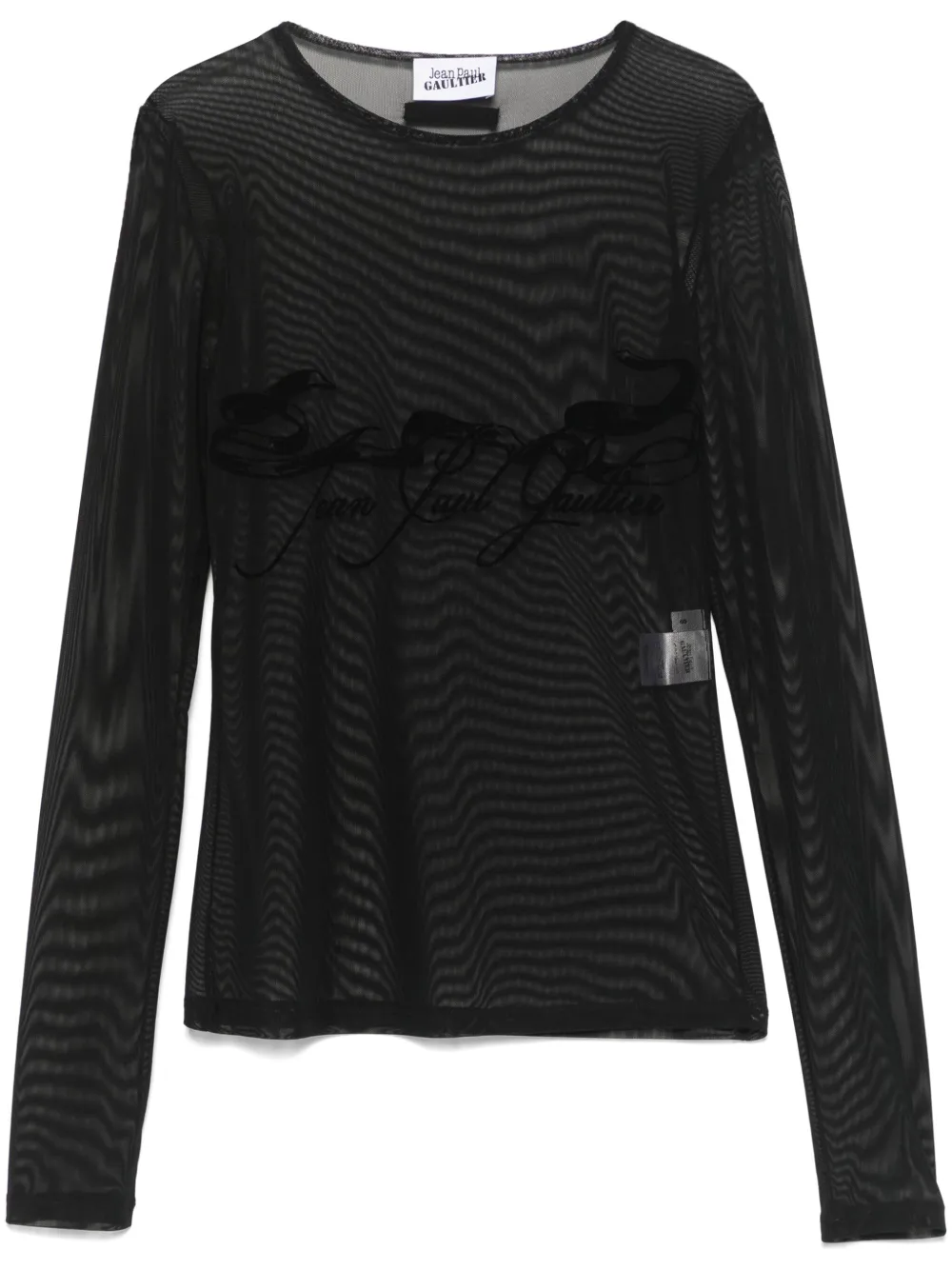 

Топ Tattoo Ruban Jean Paul Gaultier, черный