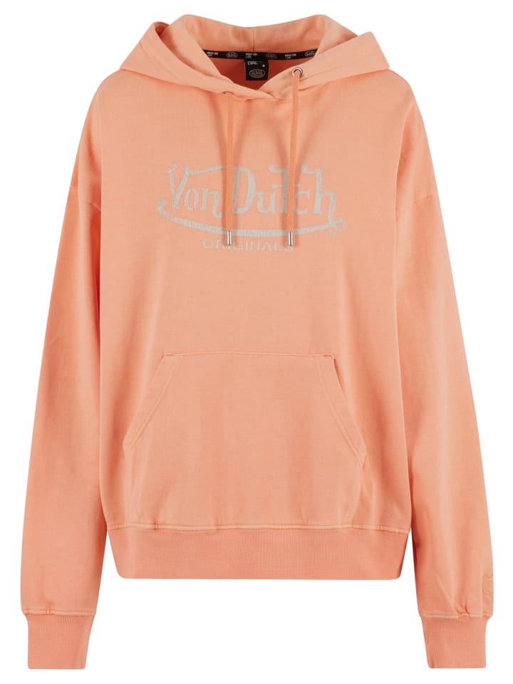 

Толстовка с капюшоном Von Dutch, оранжевый